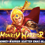 Monkey Warrior Scatter Emas Gila.
