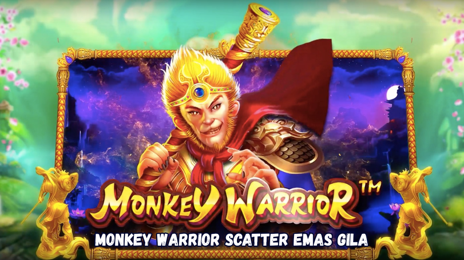 Monkey Warrior Scatter Emas Gila.